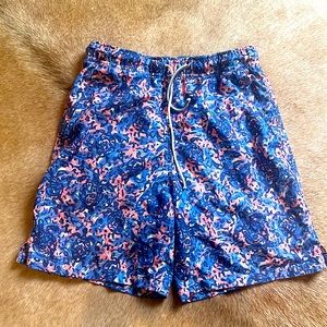 Boys Peter Millar Swim Trunks